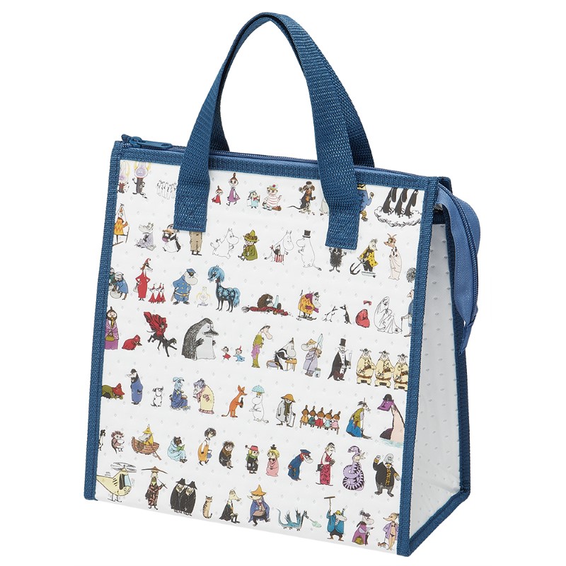 MOOMIN 80周年柄 不織布ランチトートバッグ